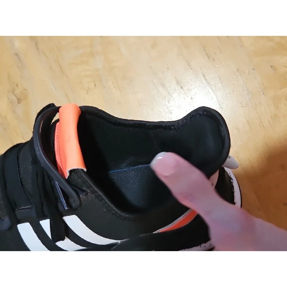 Adidas U Path Run Casual Sneakers From Finish Line Mens Size 10.5 Black & Orange